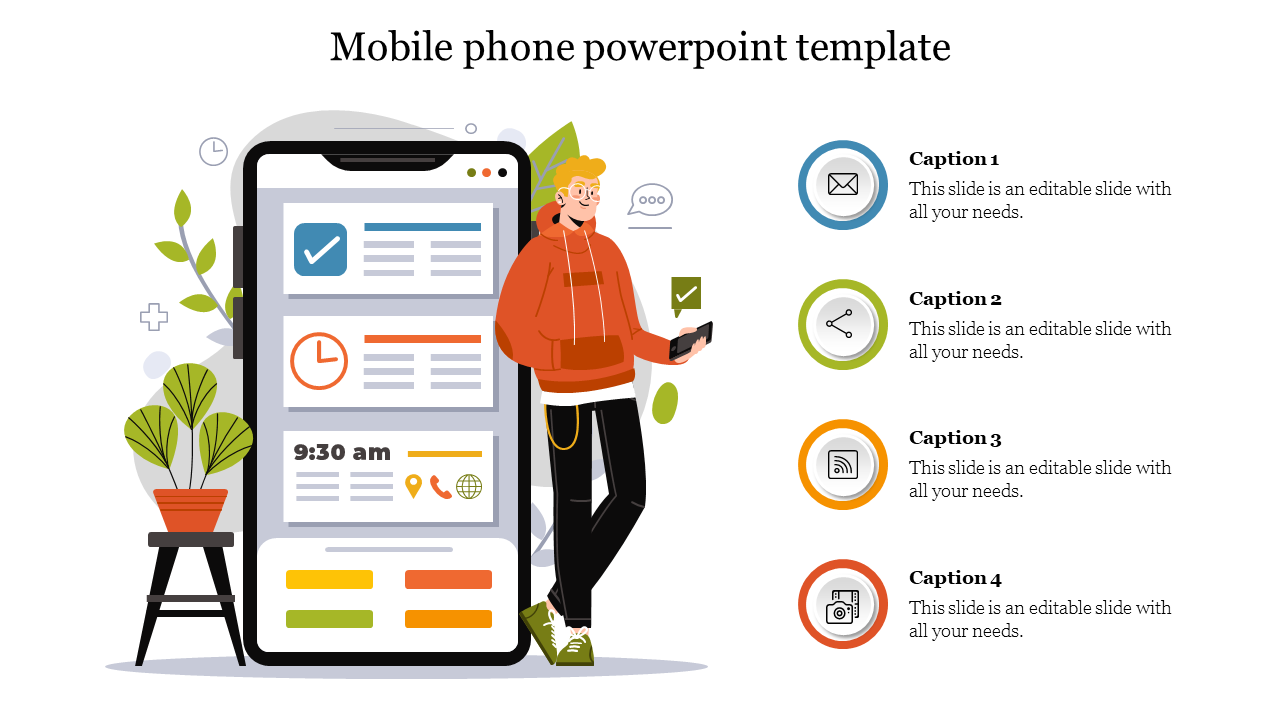 make presentation of mobile